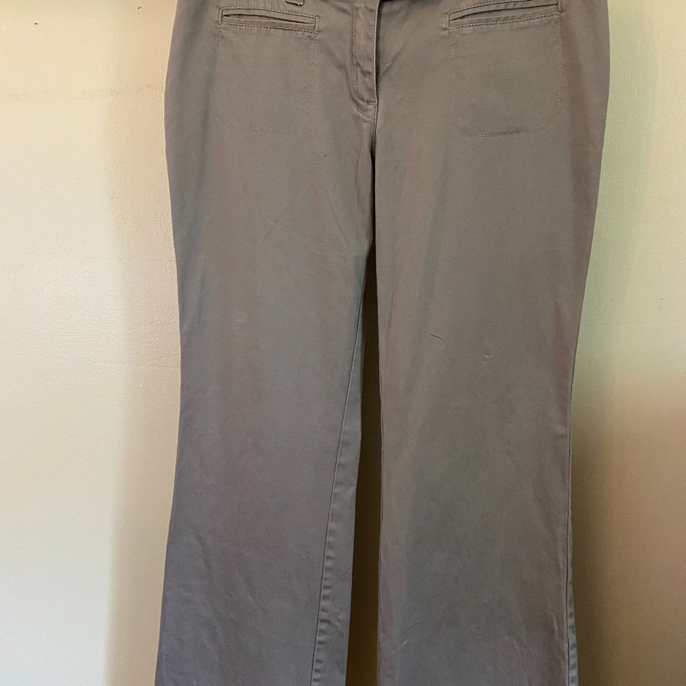 New York & Company Pants, Slate Gray, boot cut, size 8